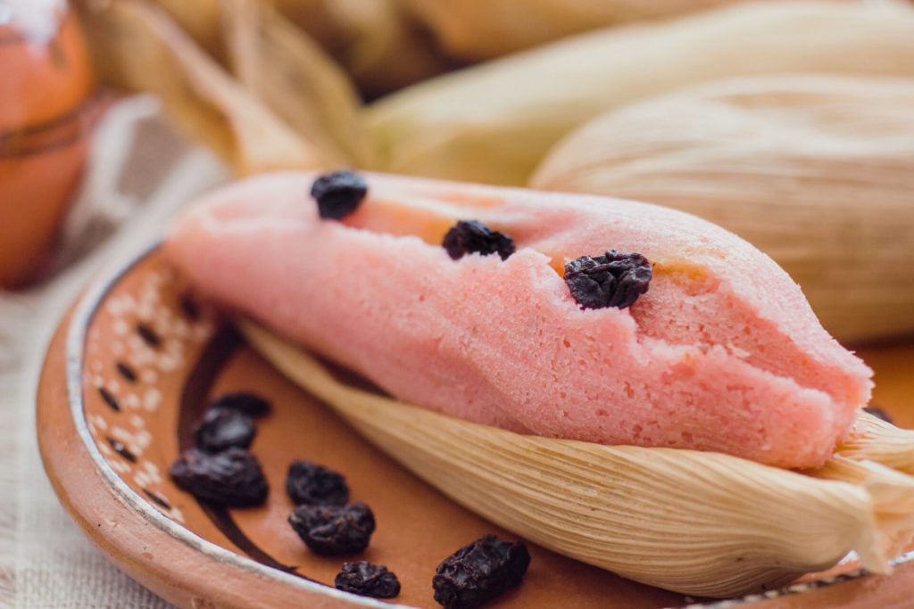 Tamales de dulce